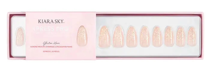 xPress Pro Press-on Nails Glisten Here