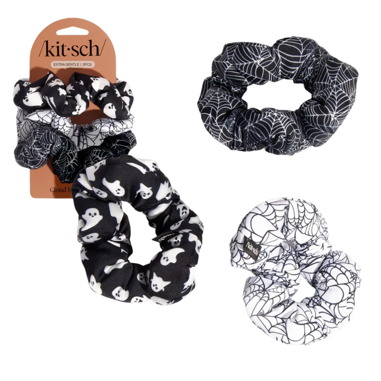 Cloud Scrunchies Spiderweb