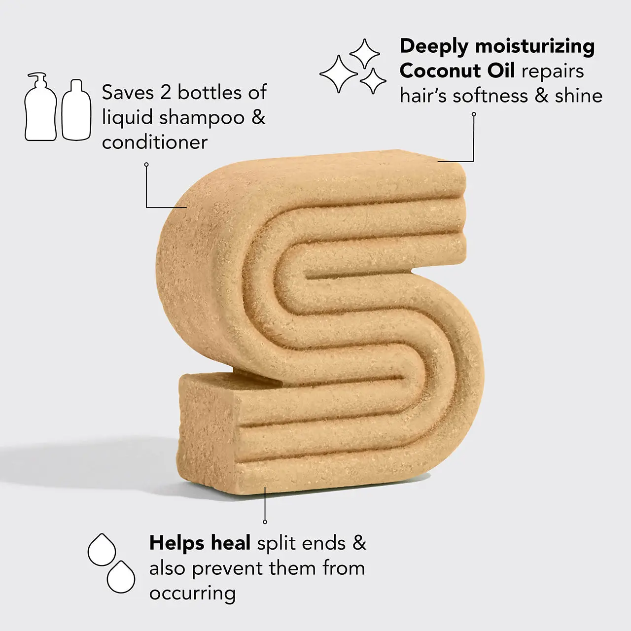 Coconut Oil Shampoo Bar - Image 3