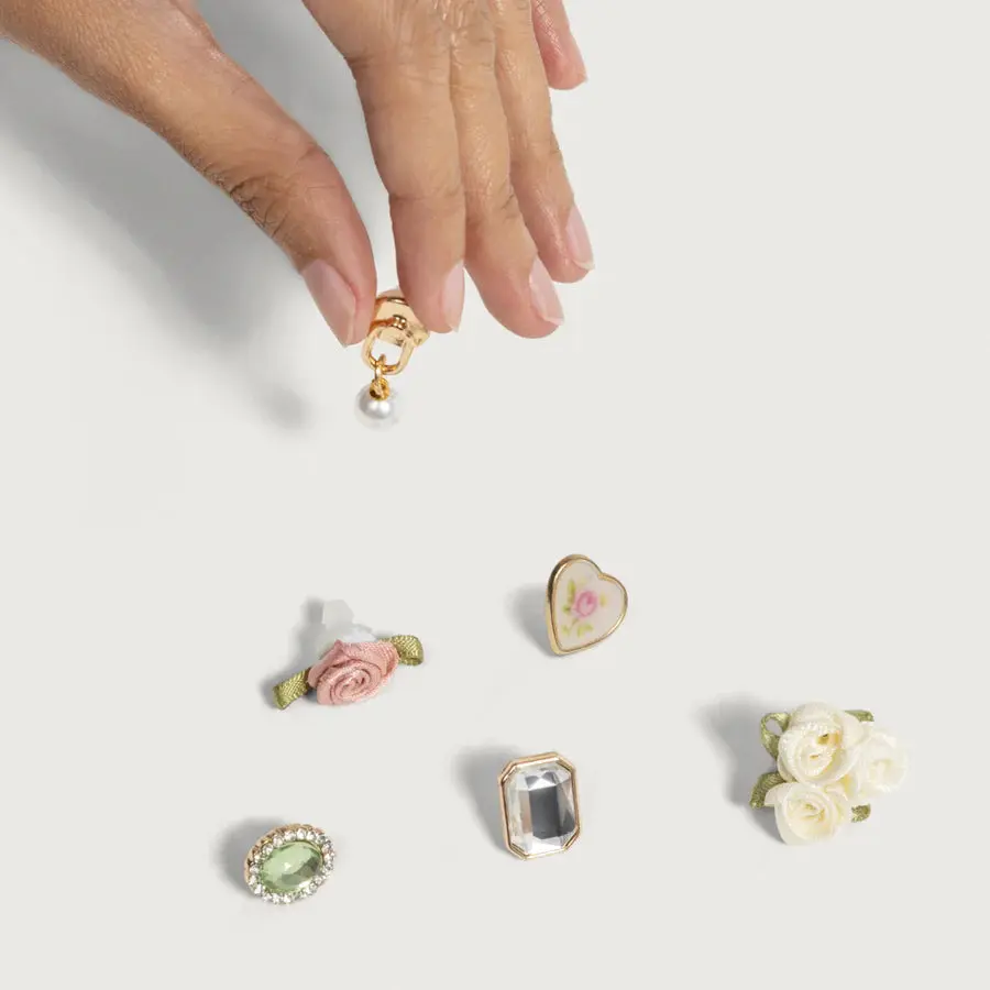 Kitschpop Charms 6pc Set Vintage Ivory - Image 2