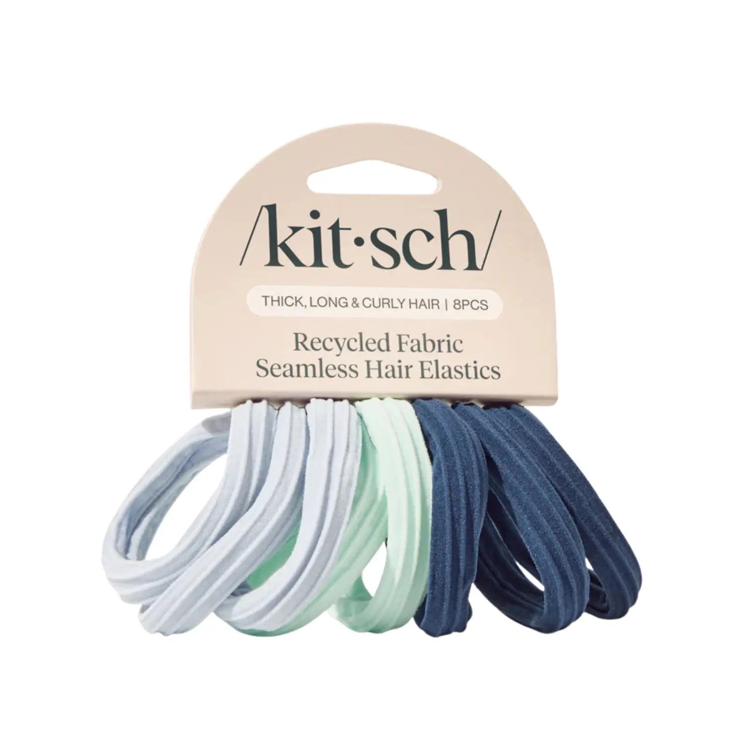 Recycled Fabric Seamless Hair Elastics Garden Bouquet