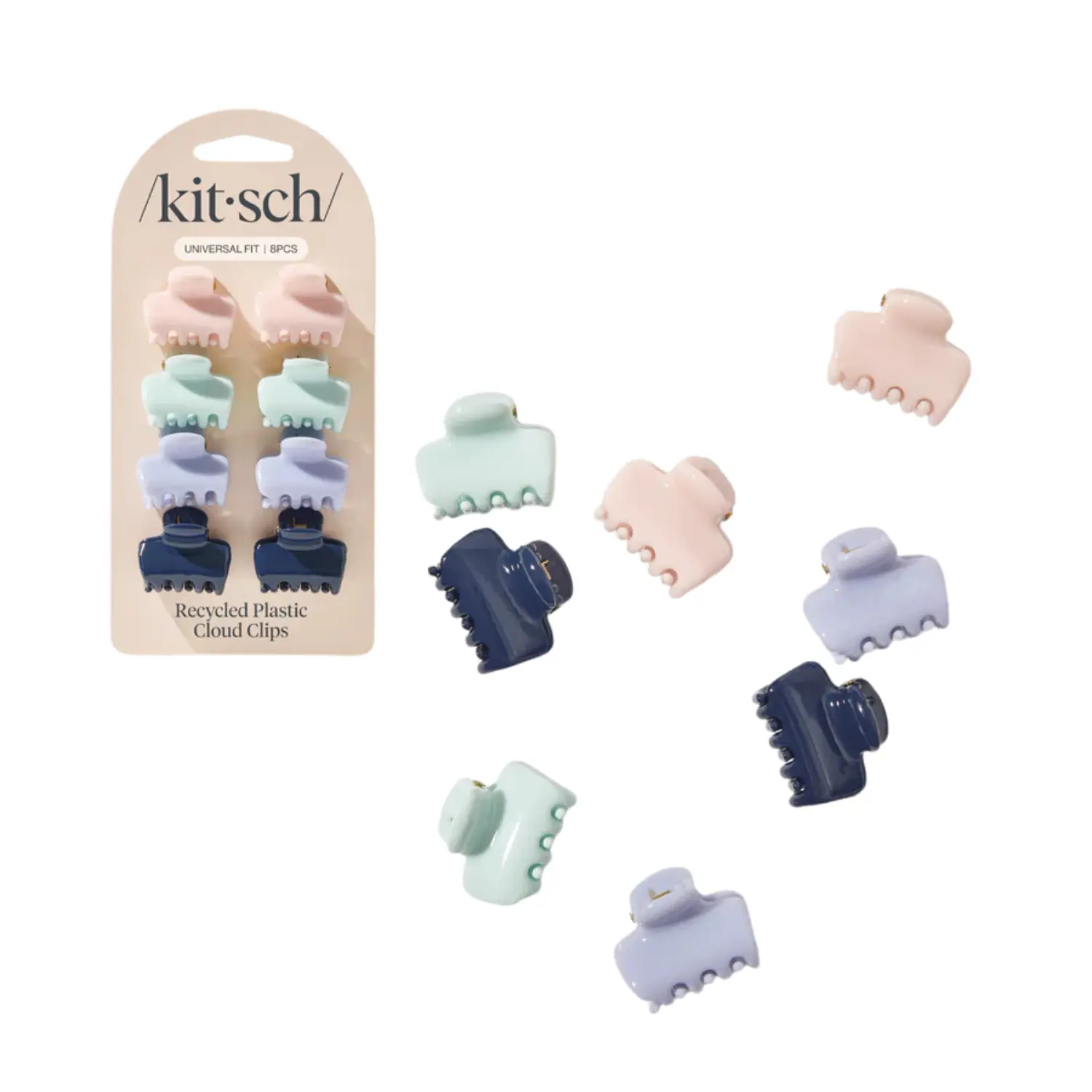 Recycled Plastic Mini Cloud Clips Set Garden Bouquet