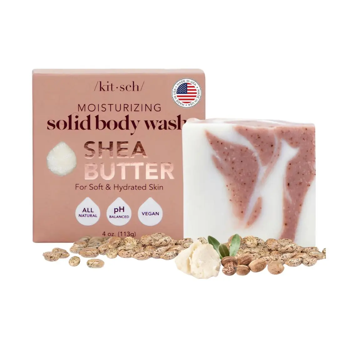 Shea Butter Moisturizing Solid Body Wash