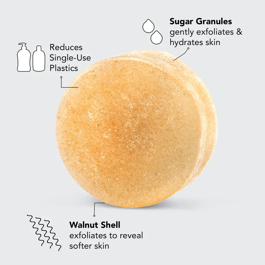 Sugar Exfoliating Solid Body Scrub - Image 4