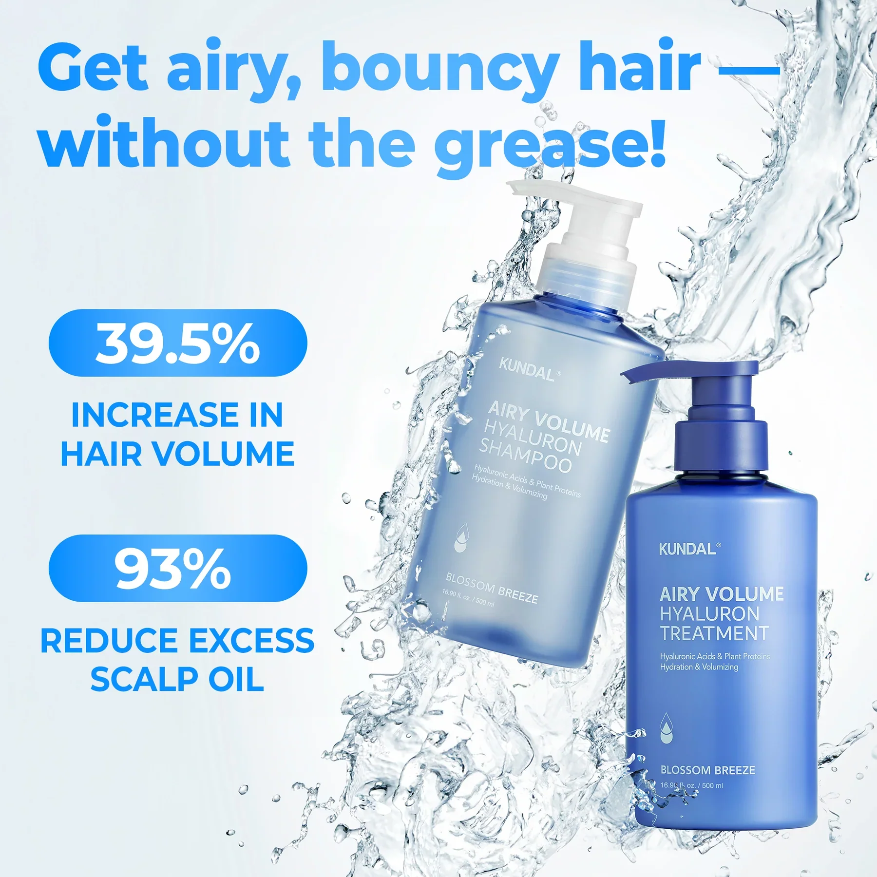Airy Volume Hyaluron Shampoo Blossom Breeze - Image 2