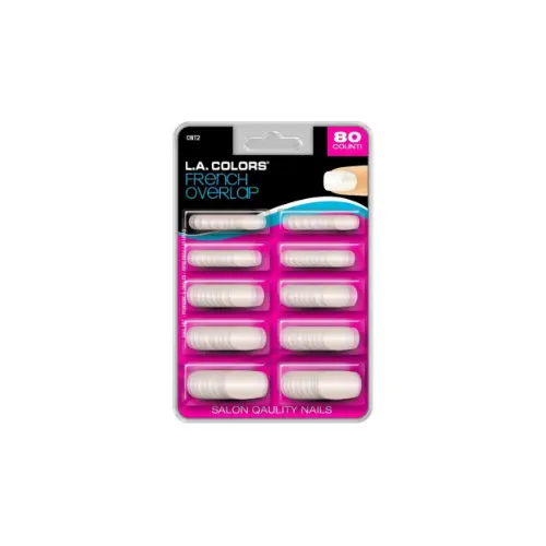 80 Count Nails French Overlap