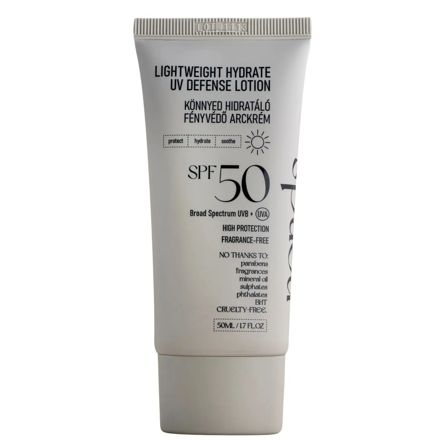 Lightweight Hydrate UV Defense Lotion SPF50