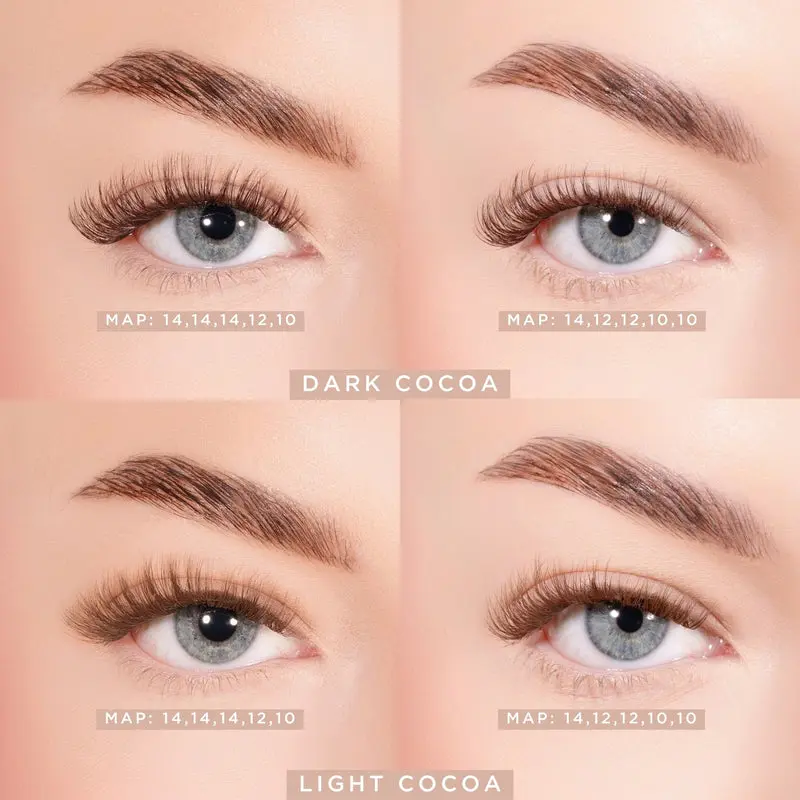 Dark Cocoa Preglued Lashes - Image 2