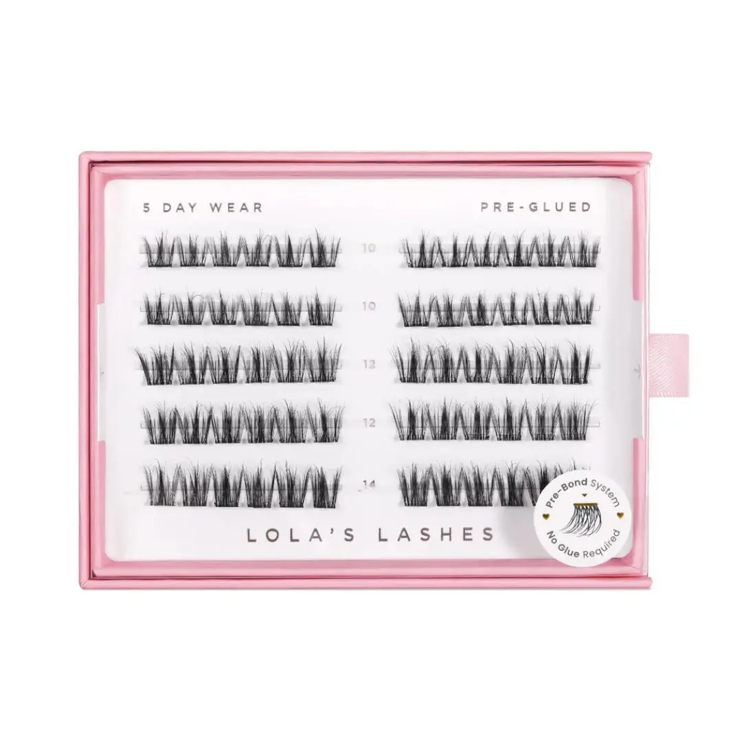 Feathered Pre-Glued Lashes