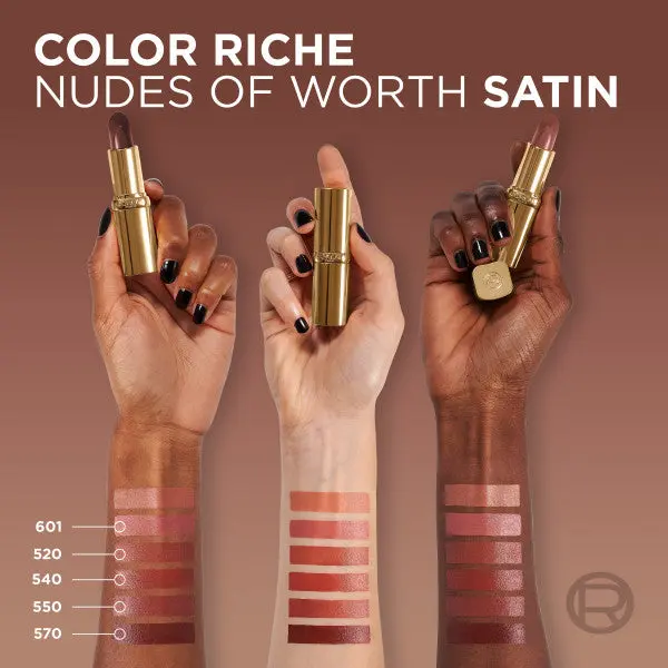 Color Riche Satin Lipstick 570 Worth It Intense - Image 3