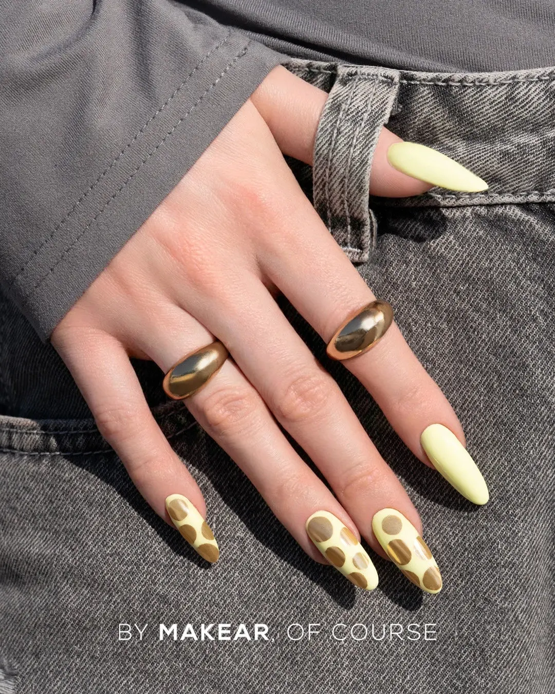 Liquid Effect Nail Dust Chrome SFX Gold - Image 2