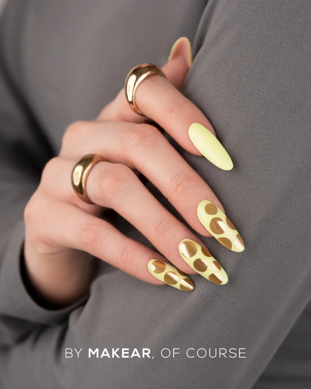 Liquid Effect Nail Dust Chrome SFX Gold - Image 3