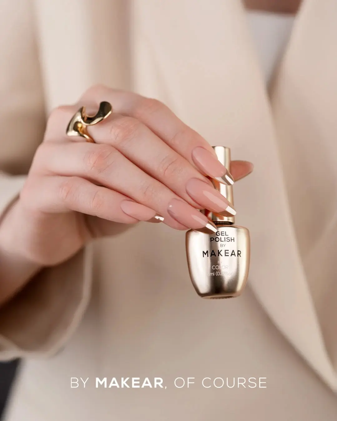 Liquid Effect Nail Dust Chrome SFX Platinum - Image 3