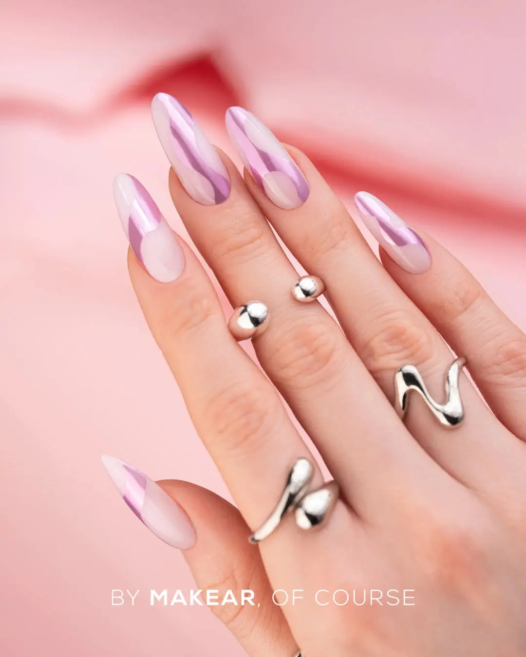 Liquid Effect Nail Dust Chrome SFX Violet - Image 2