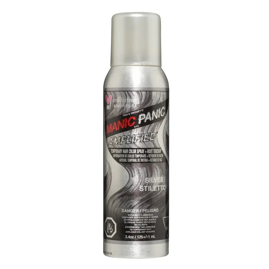 Amplified Spray Silver Stiletto