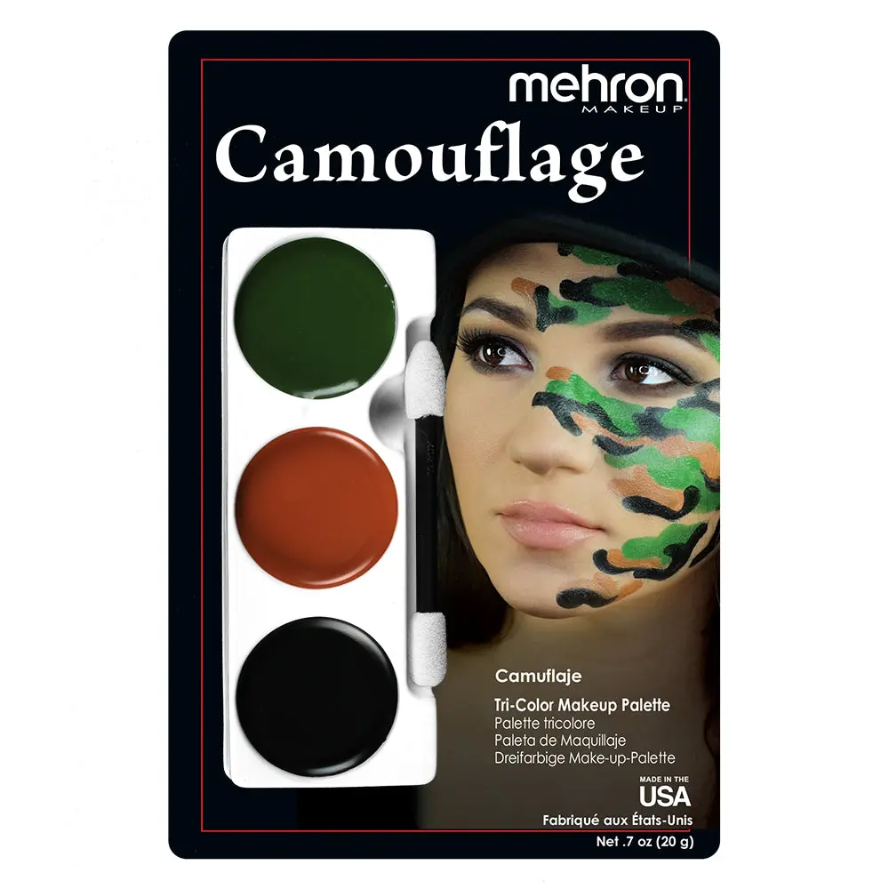 Tri-Color Makeup Palette Camouflage