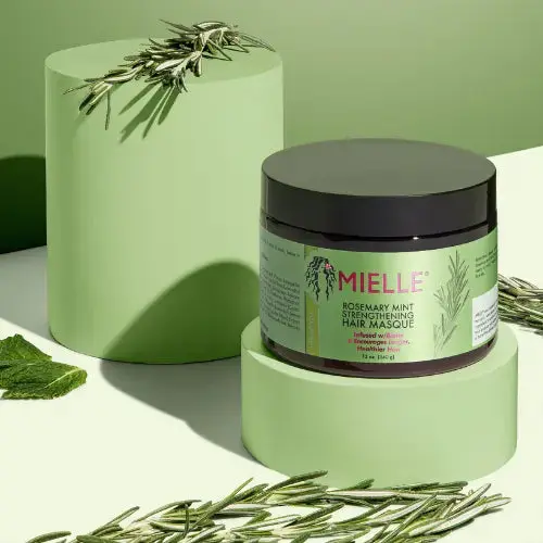 Rosemary Mint Strenghtening Oil & Mask - Image 3