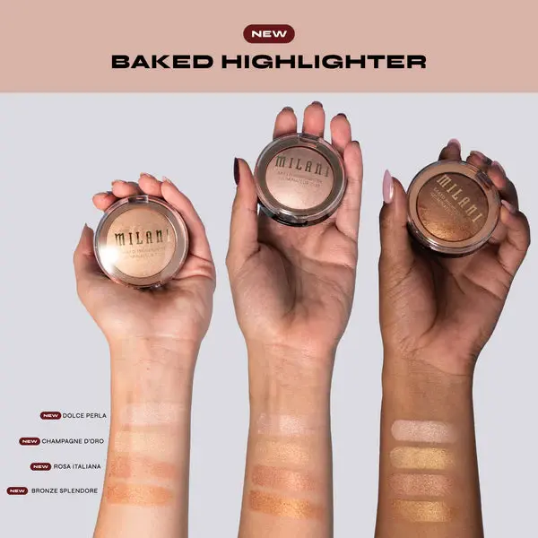 Baked Highlighter 02 Champagne D'Oro - Image 3