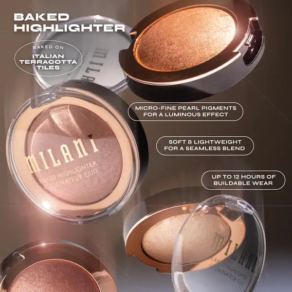 Baked Highlighter 02 Champagne D'Oro - Image 6
