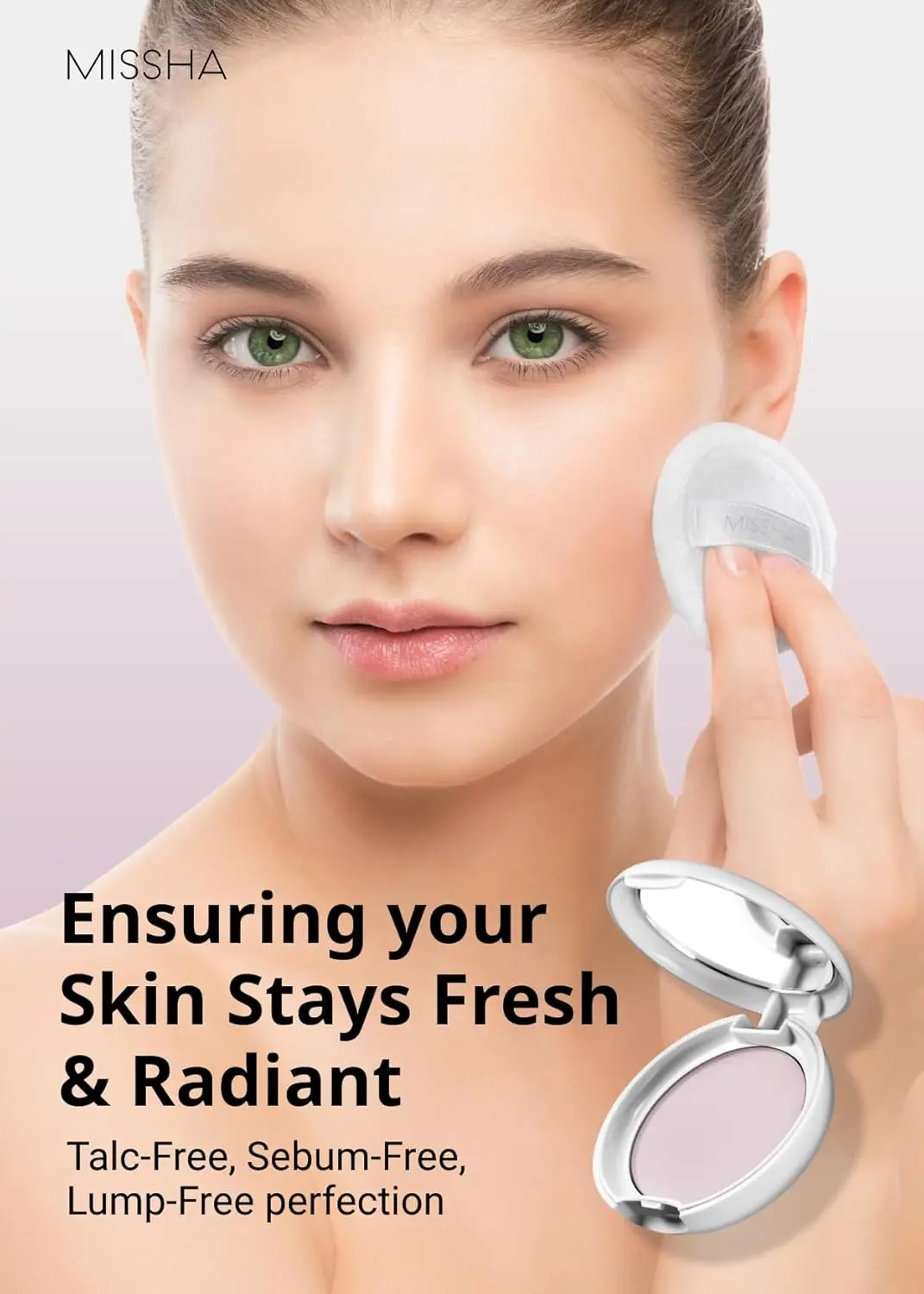 Airy Pot Pressed Powder Pink - Image 4