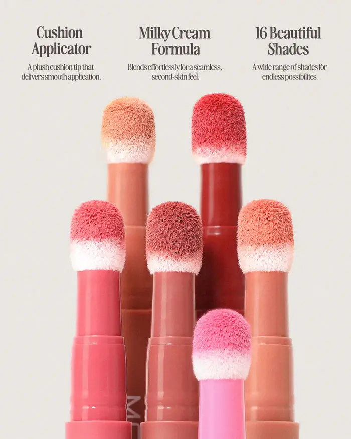 Cushion Kiss Lip Cream 009 Tulle Magenta - Image 3