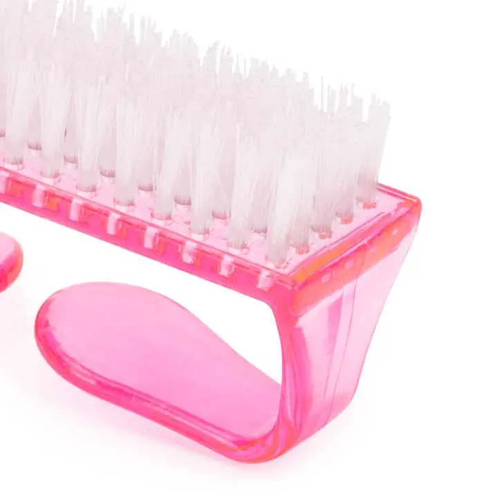 Nail Brush Medium Pink - Image 3