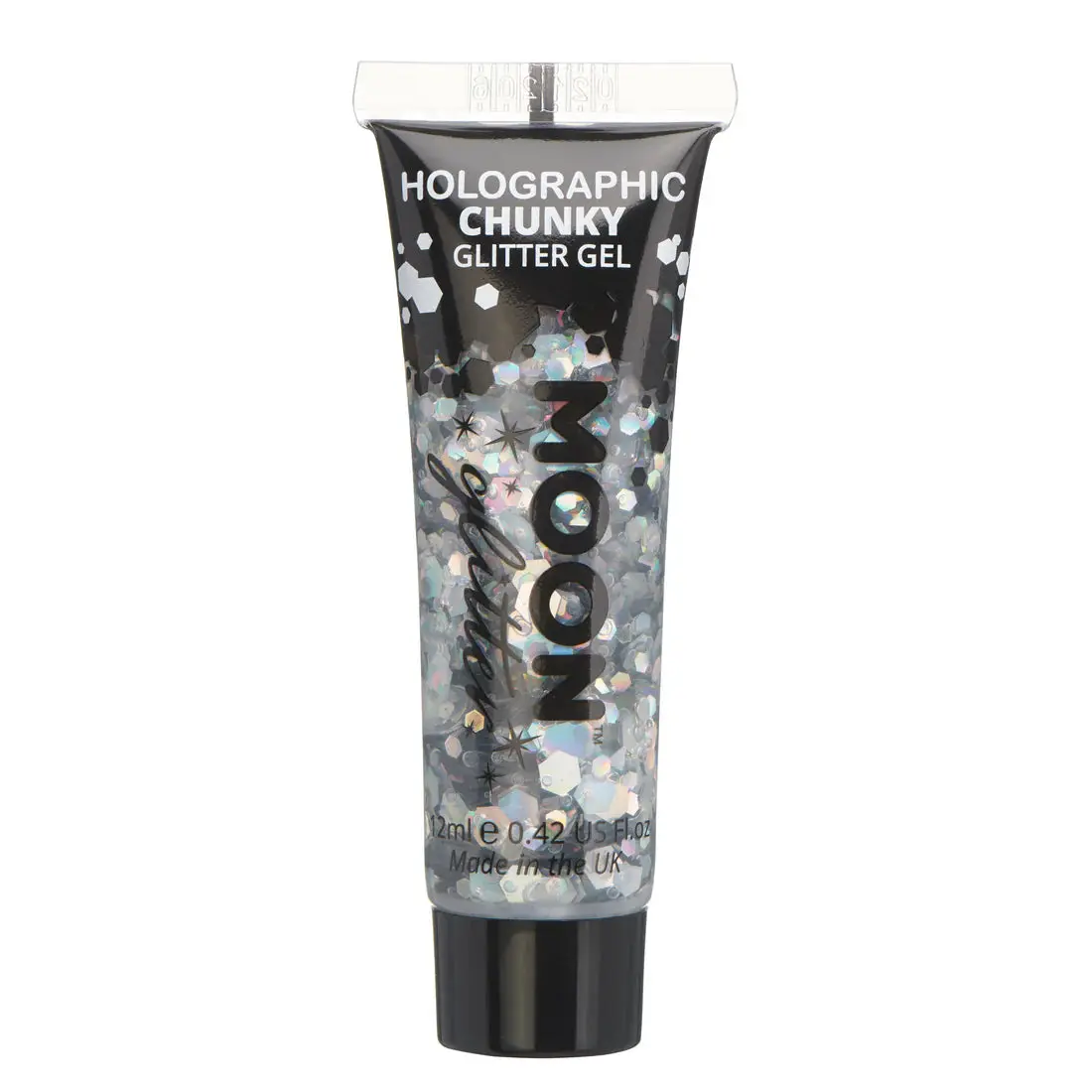 Holographic Chunky Glitter Gel Silver