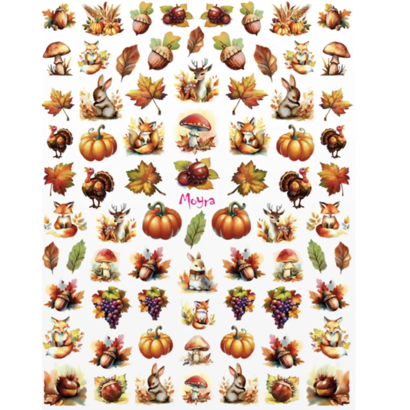 Self-adhesive Nail Sticker No. 23