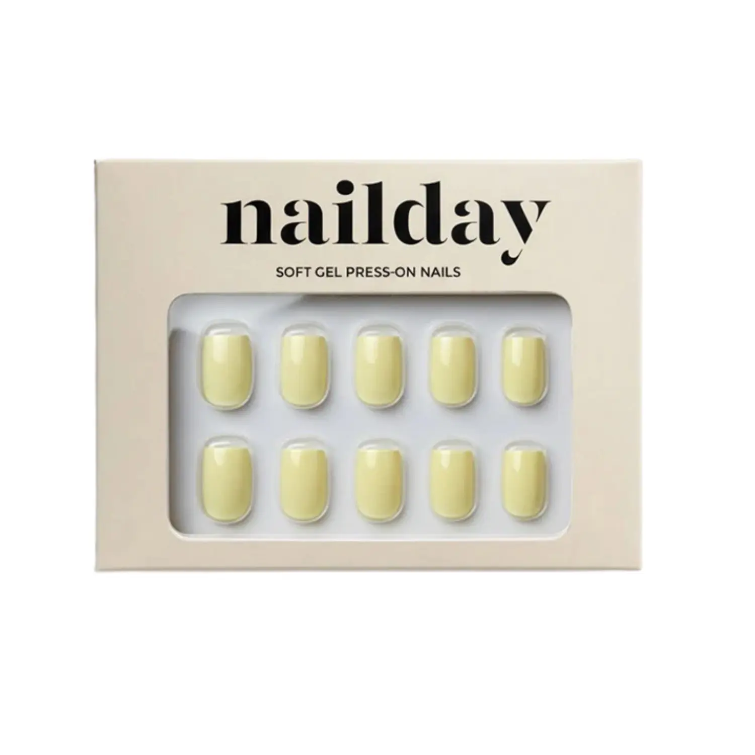Soft Gel Press-On Nails Limone