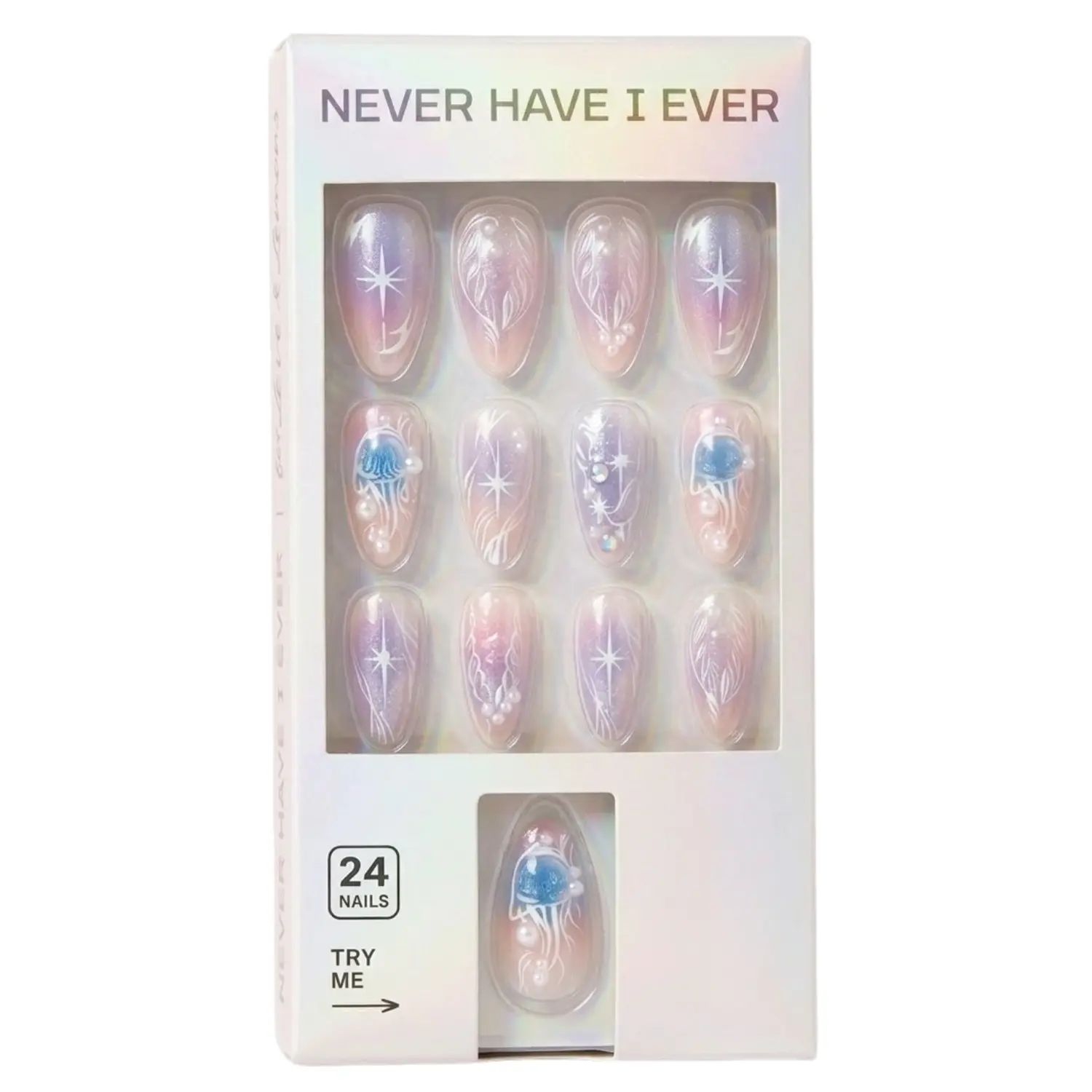 Press-On Nails Rave Princess