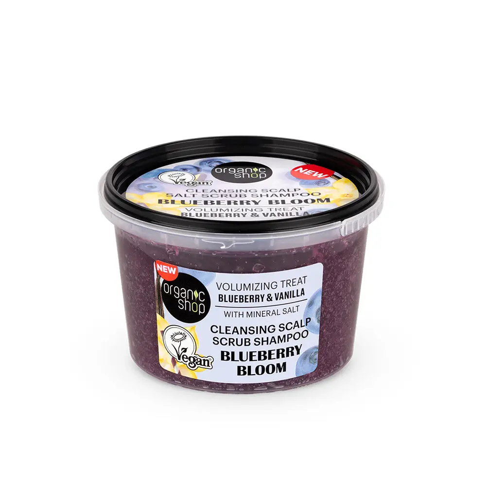 Salt Scrub Shampoo Blueberry Bloom