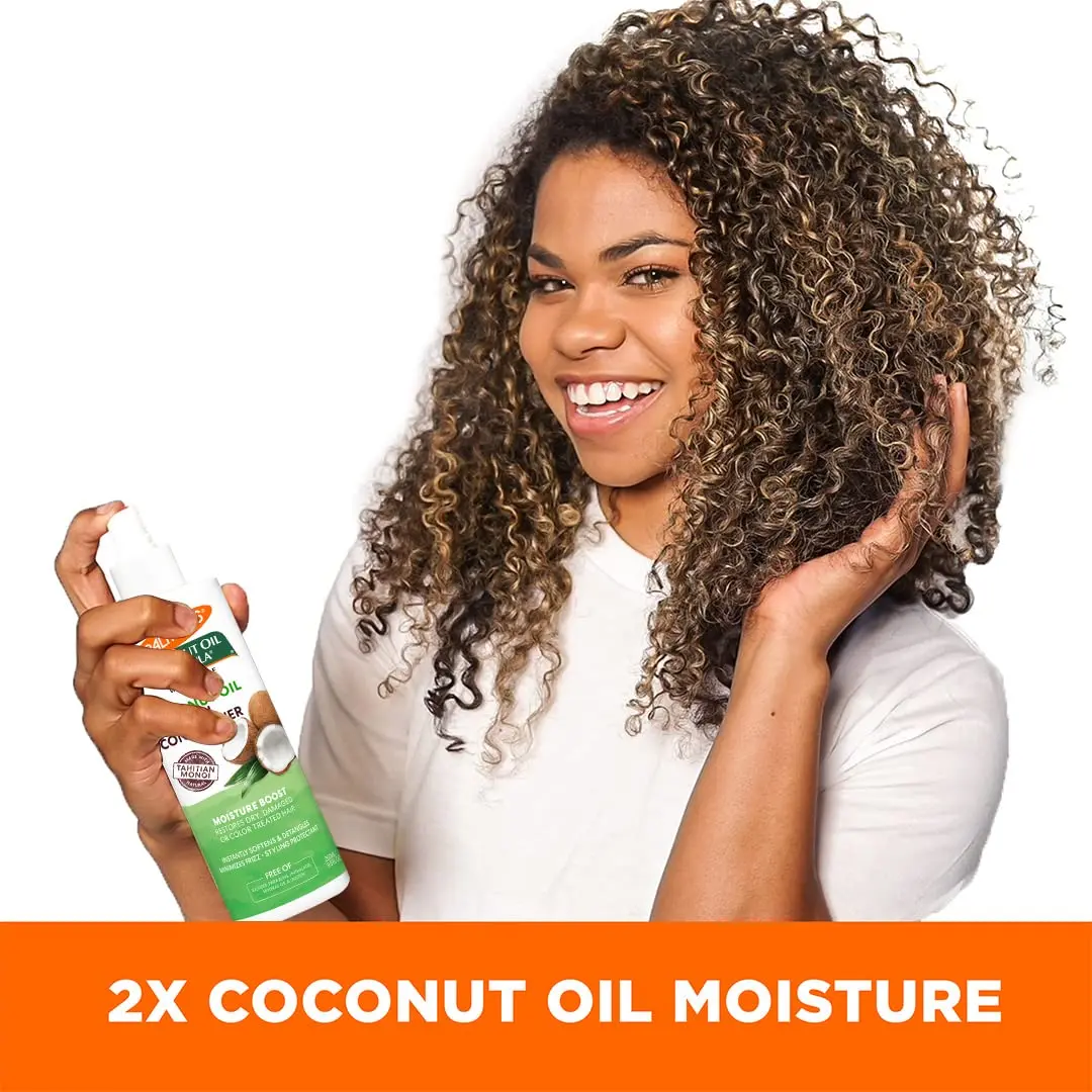 Coconut Oil Formula Moisture Boost Leave In Conditioner - Image 3