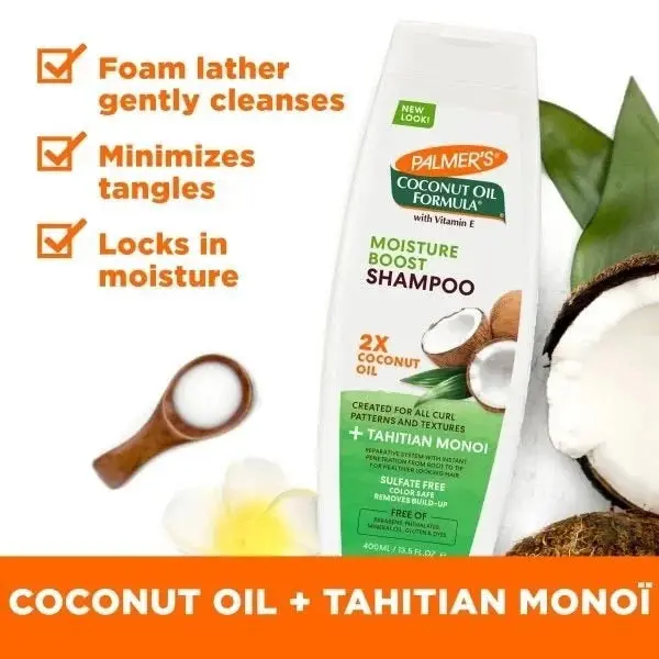 Coconut Oil Formula Moisture Boost Shampoo - Image 4