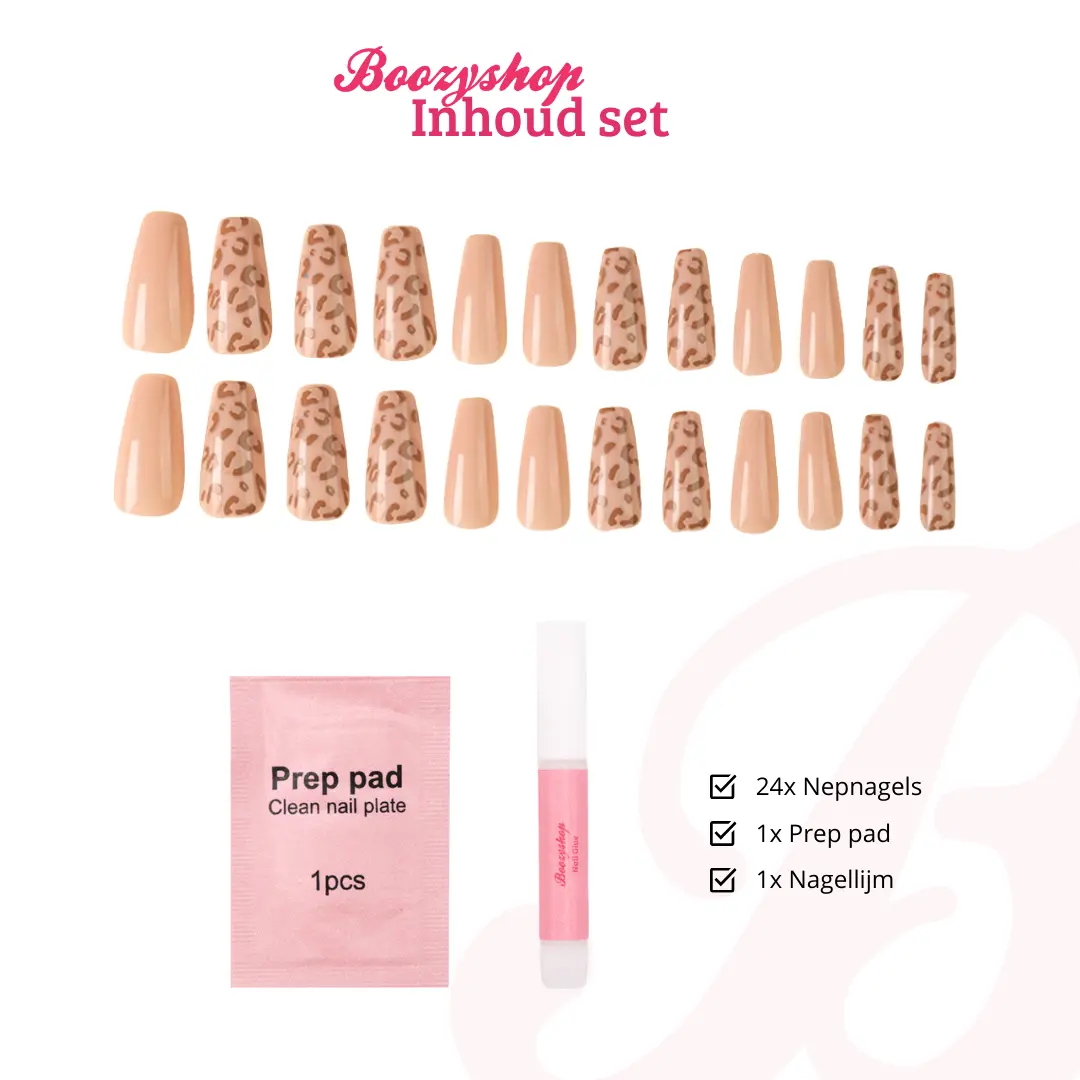 Press On French Nails Panther - Image 4