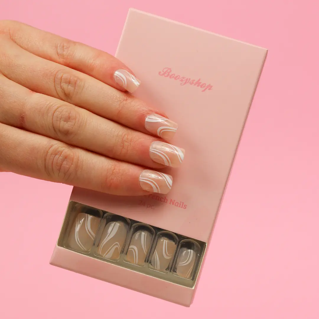 Press On French Nails Waves - Image 3