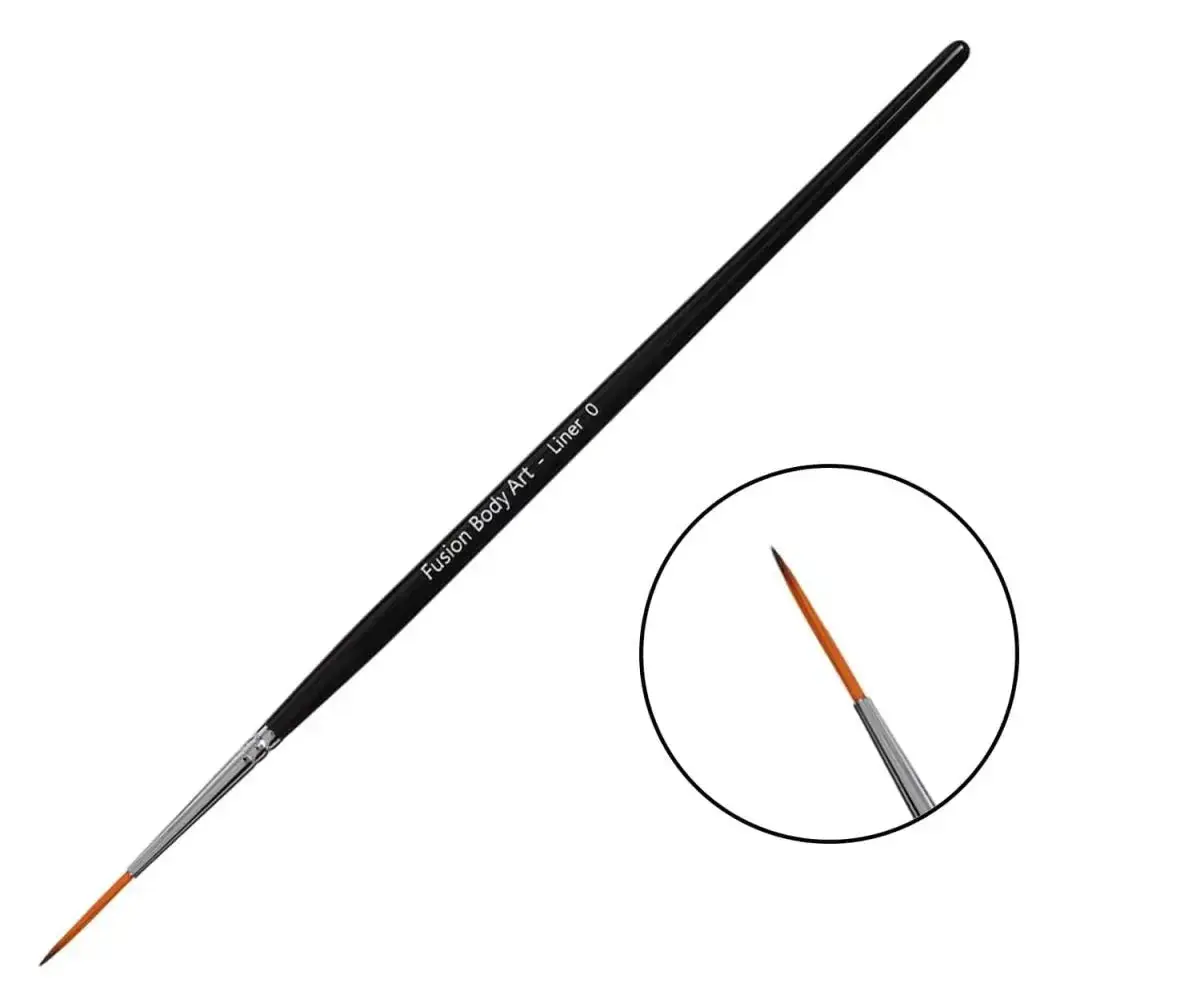 Professional Face Paint Brush Liner 0