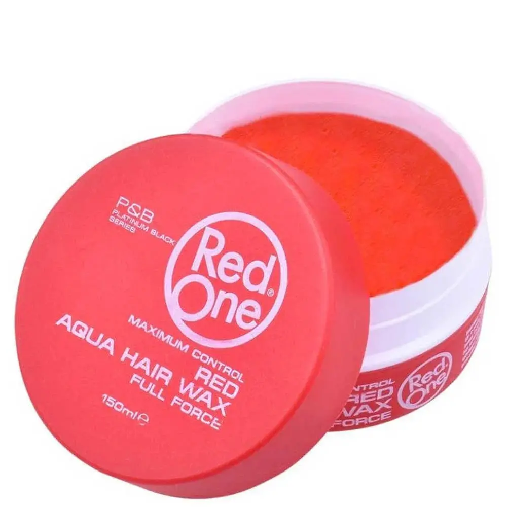 Aqua Hair Wax Red