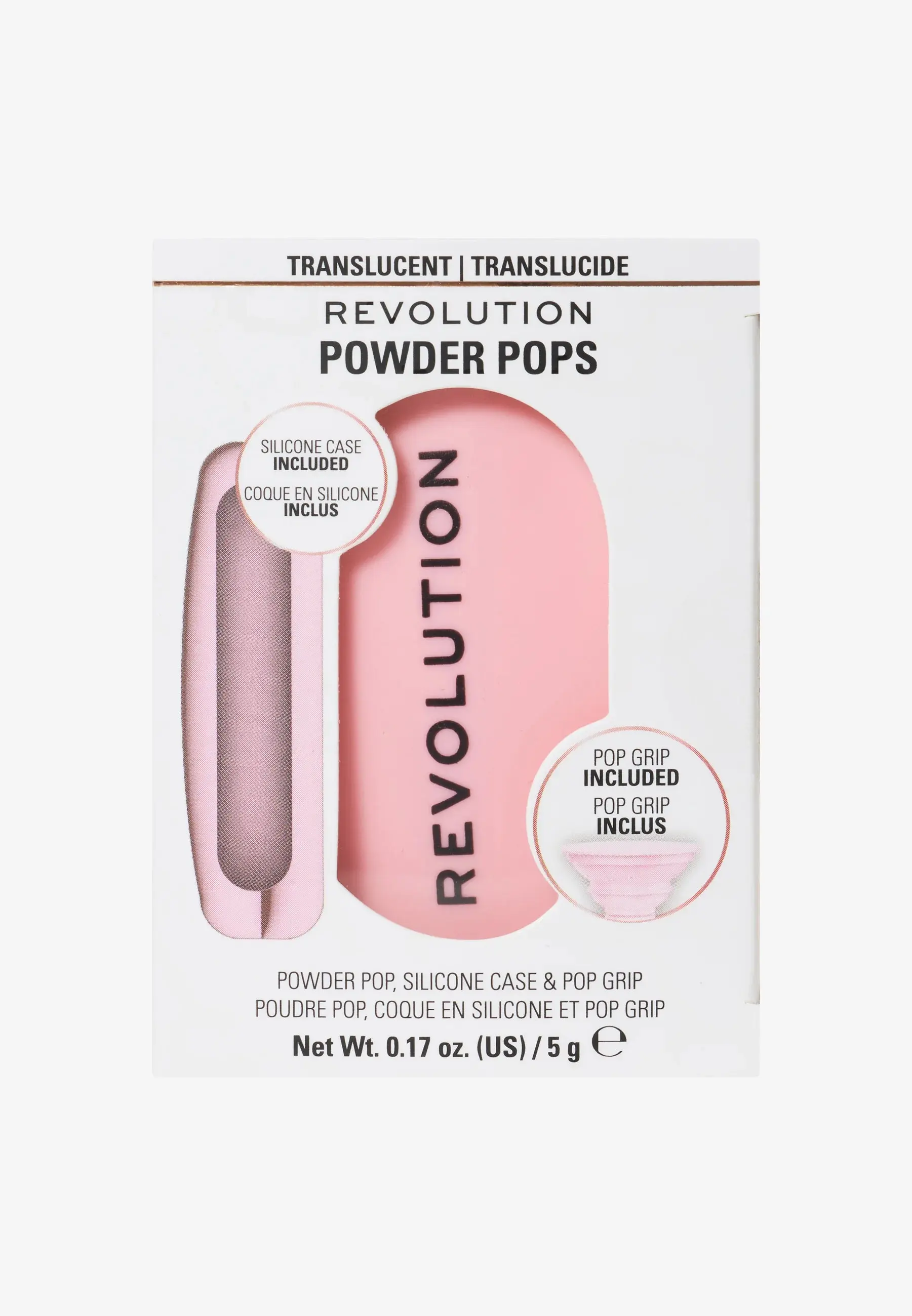 Powder Pops Translucent & Pop Grip & Silicone Case Pink - Image 6