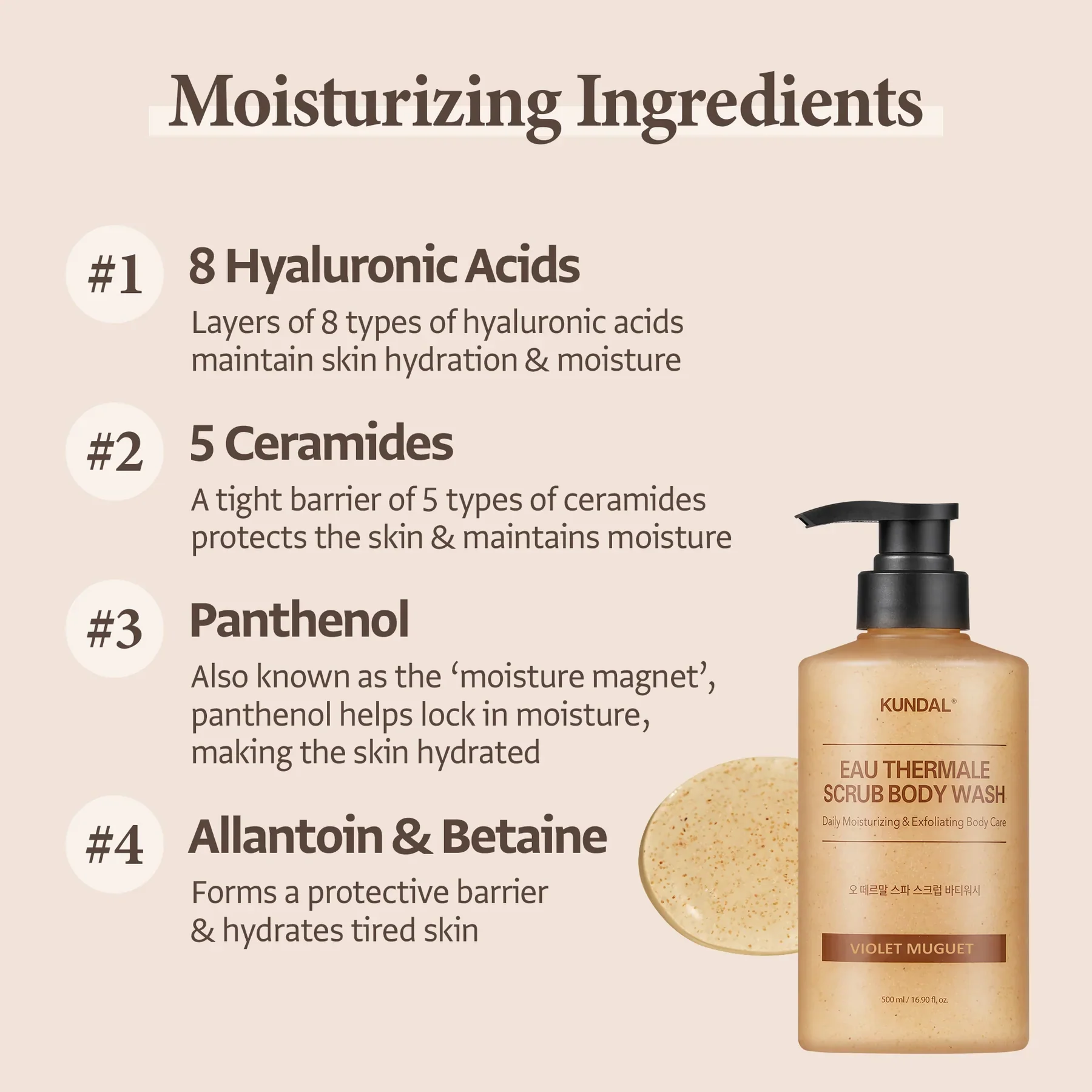 Scrub Body Wash Leather Iris - Image 3