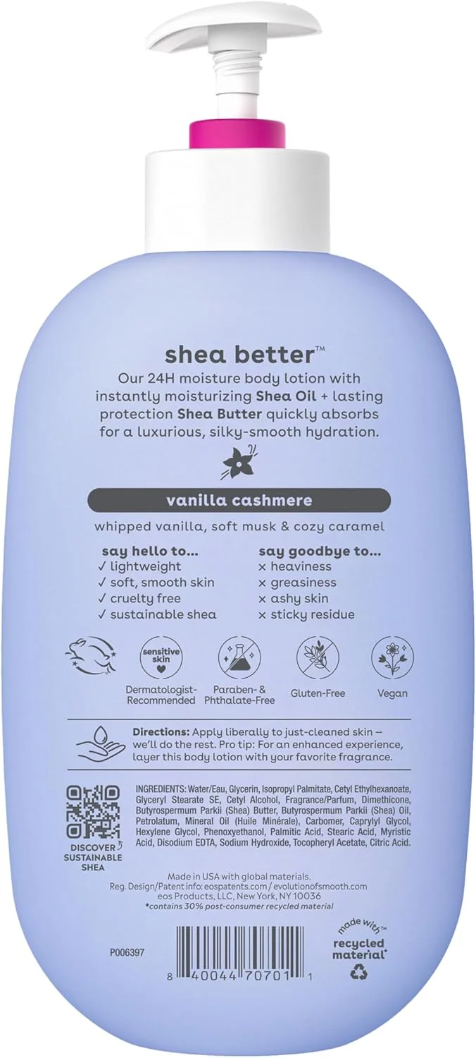Shea Better Body Lotion Vanilla Cashmere - Image 5