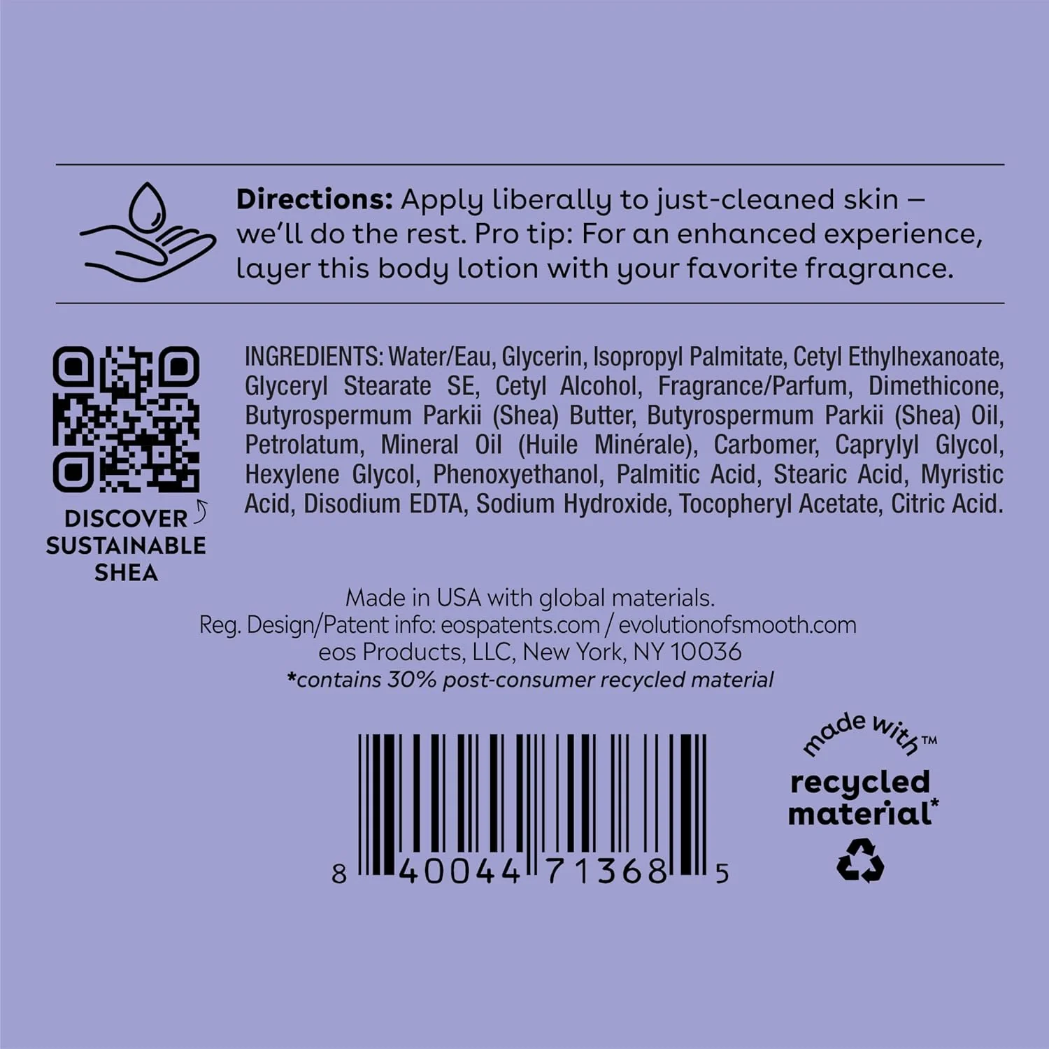 Shea Better Body Lotion Vanilla Cashmere - Image 6