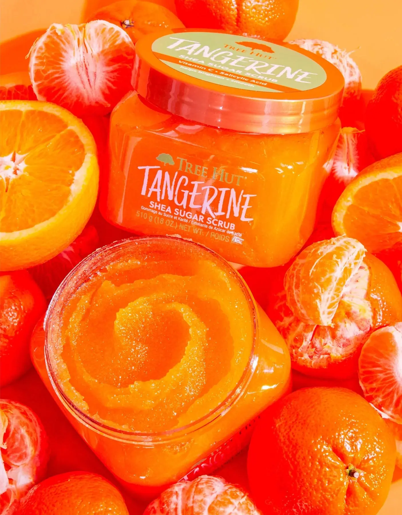 Shea Sugar Scrub Tangerine - Image 3