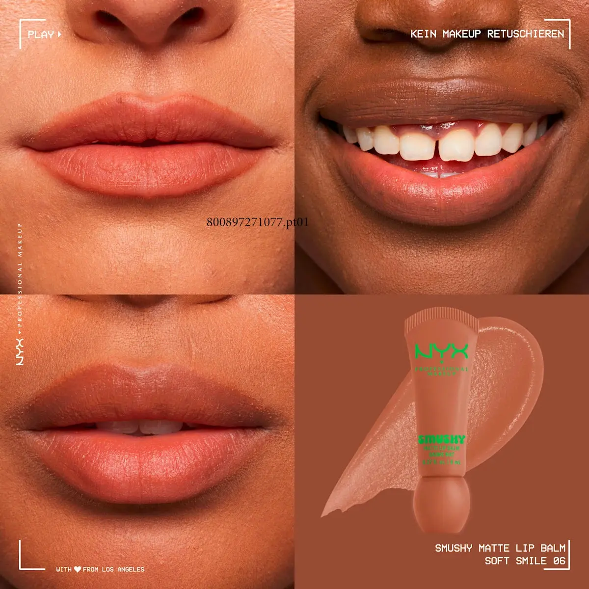 Smushy Matte Lip Balm Soft Smile - Image 2