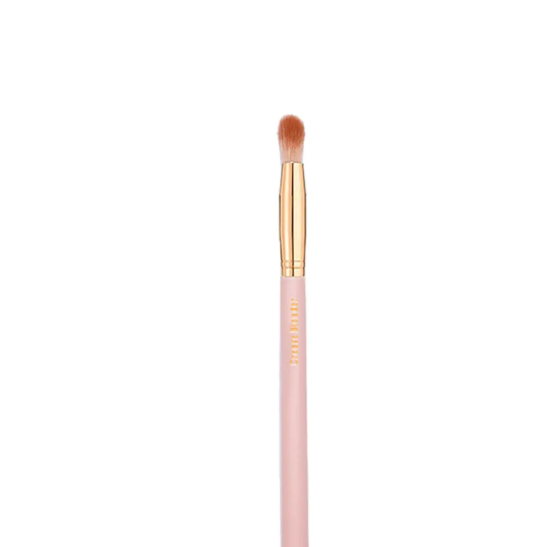 Soft Pink & Gold Crease Blender Brush