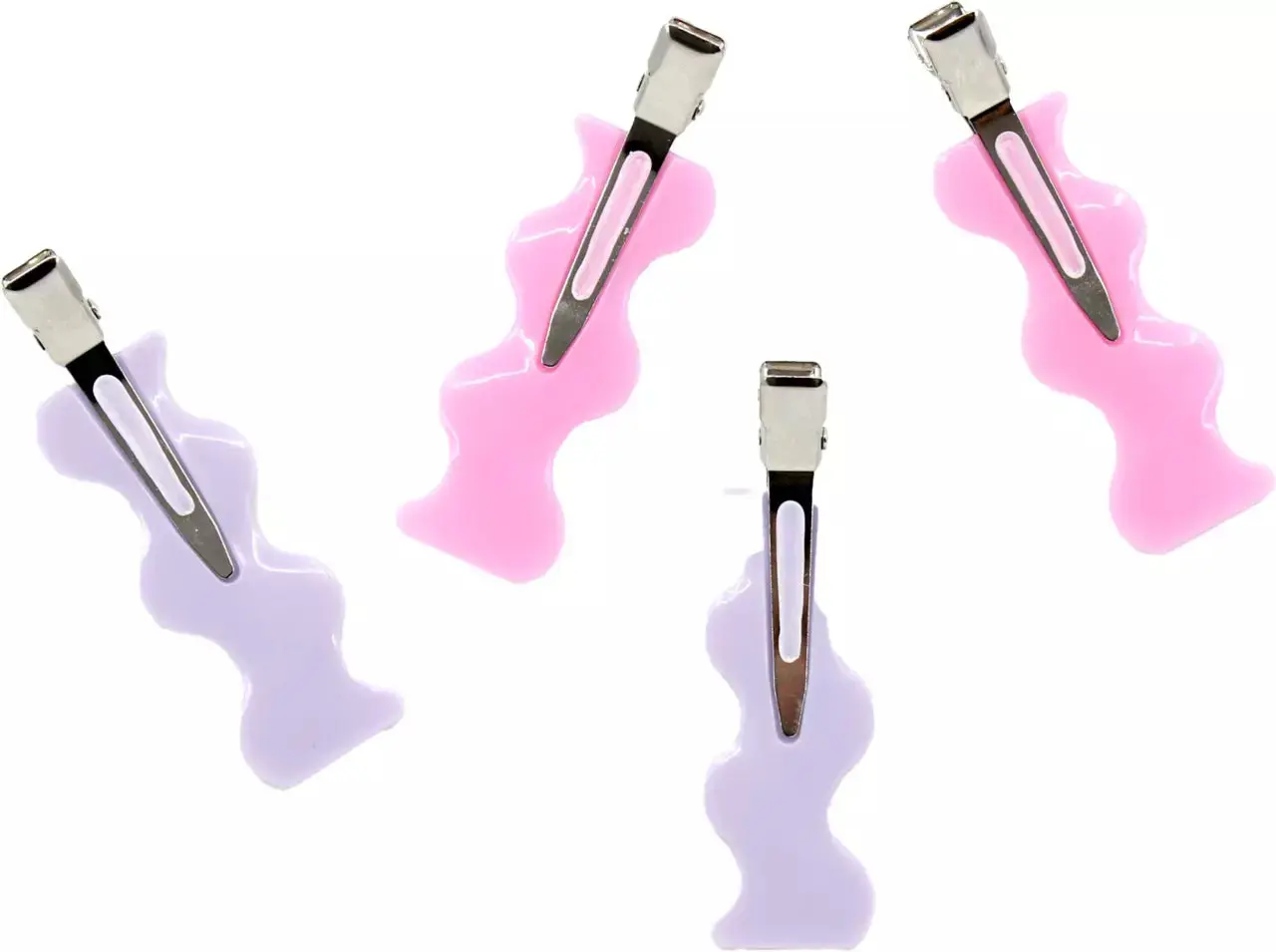 Makeup Hair Clips 4 Pack - Image 2
