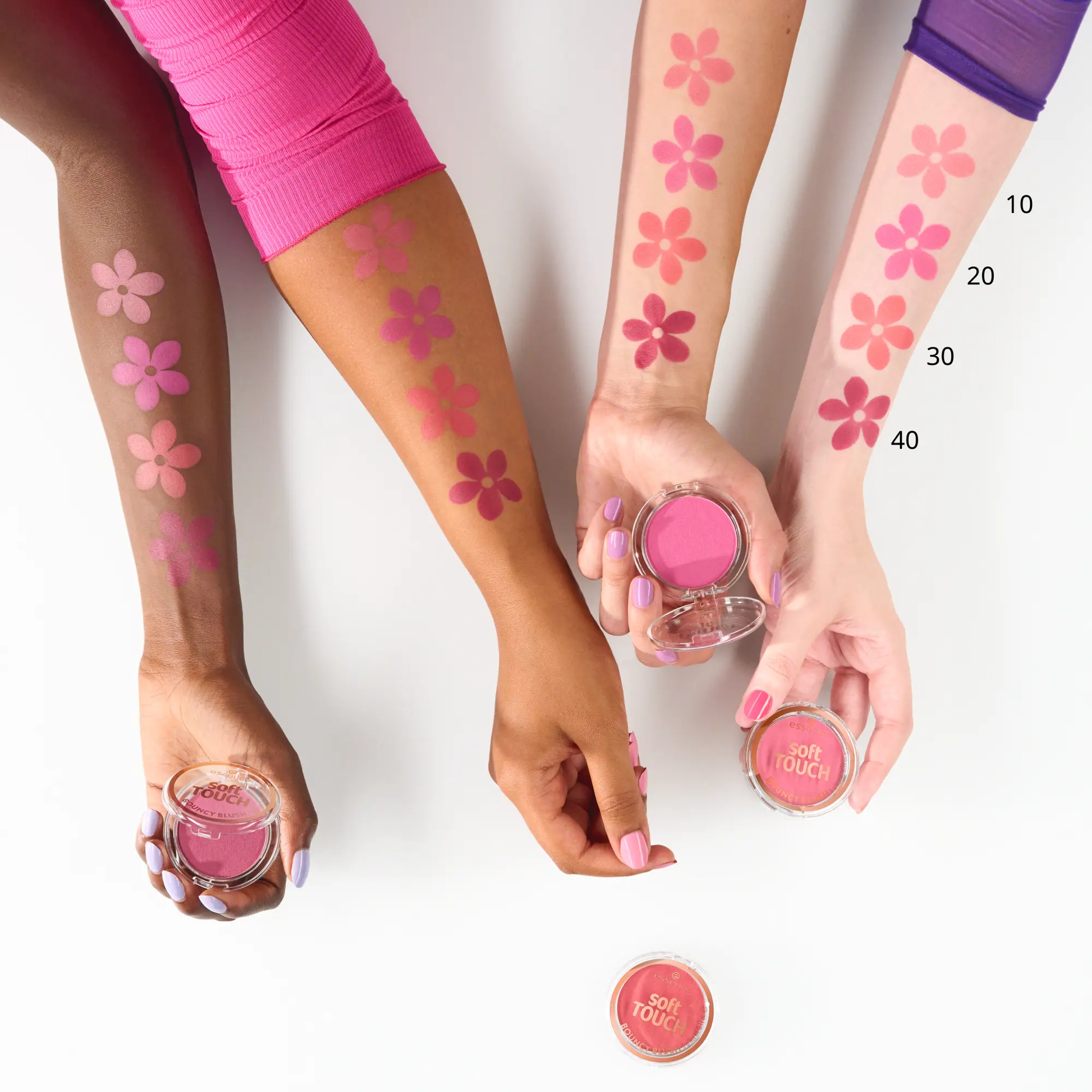 Soft Touch Bouncy Blush 20 Electric Peony - Image 3