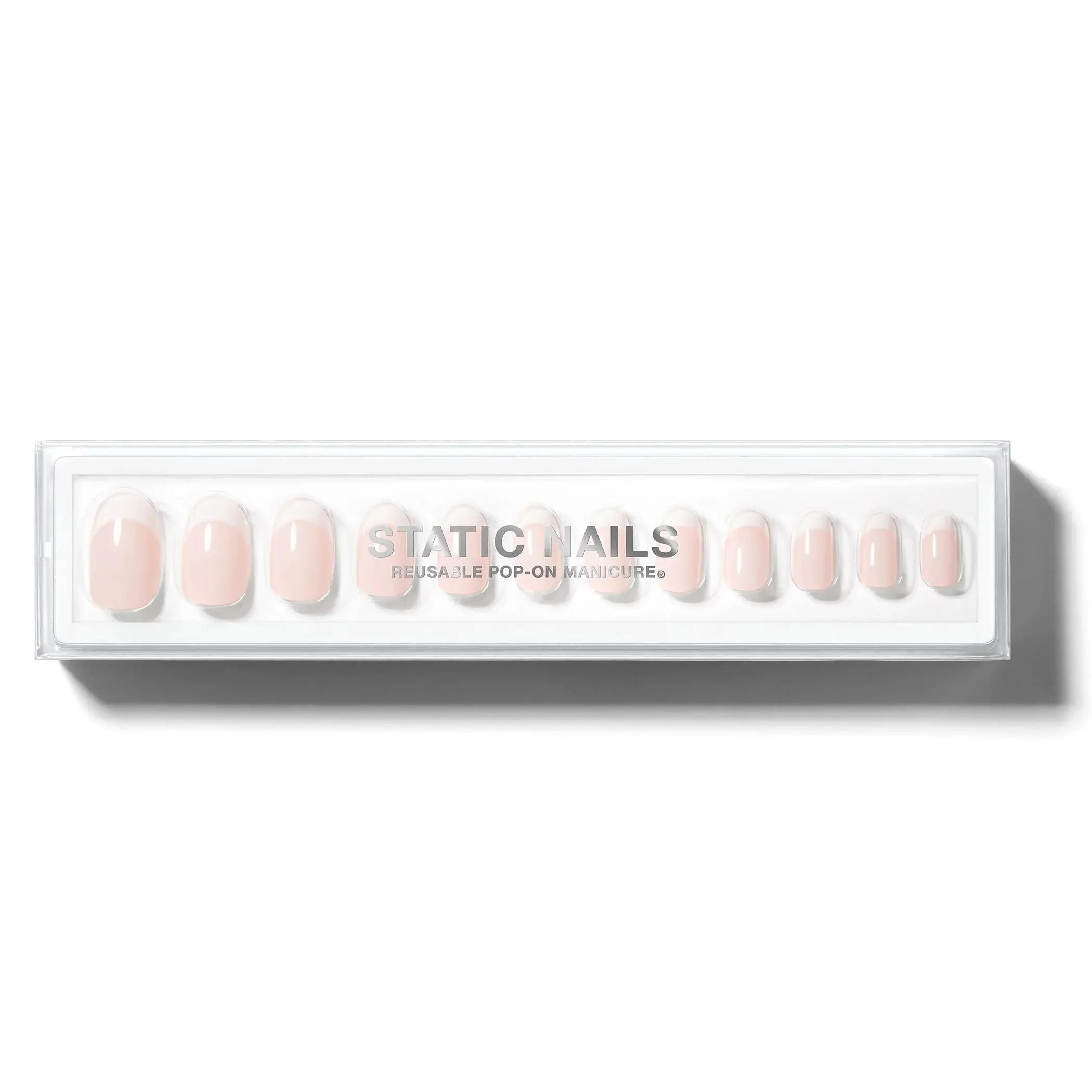 Reusable Pop-On Manicure French 75 Round