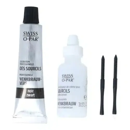 Professional Eyebrow Dye Set Black - Image 2