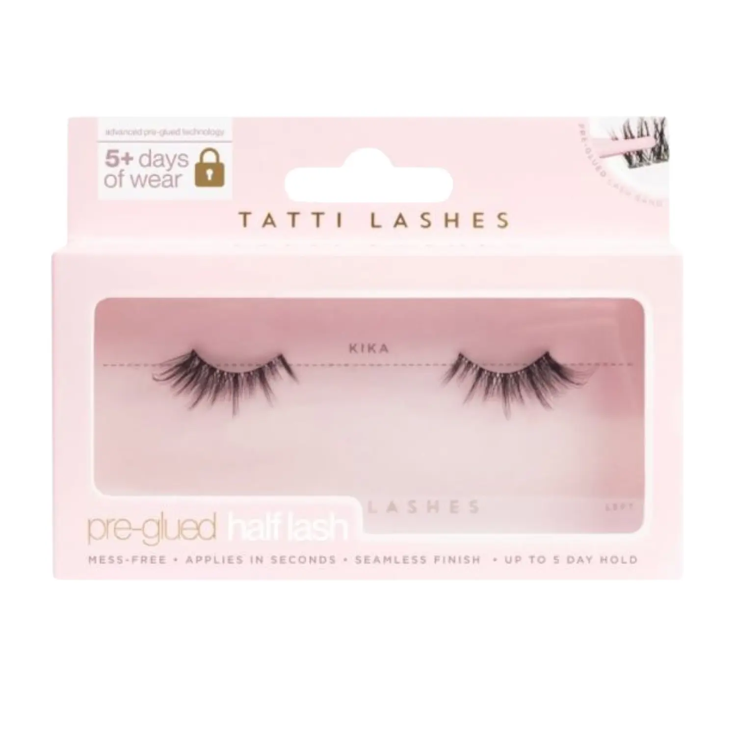 Pre-Glued Kika Half Lashes