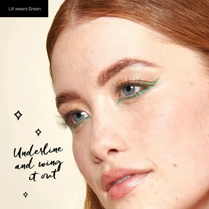 Euphoria Gel Eyeliner Pencil Green - Image 2